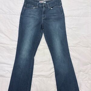 Signature Levi Strauss Dark Blue Bootcut Jeans
